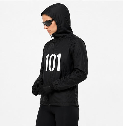 Soft Hooded Sports Jacket