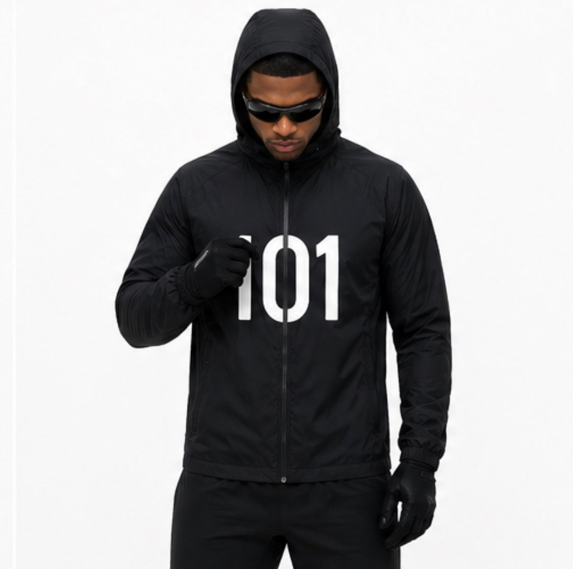 Soft Hooded Sports Jacket
